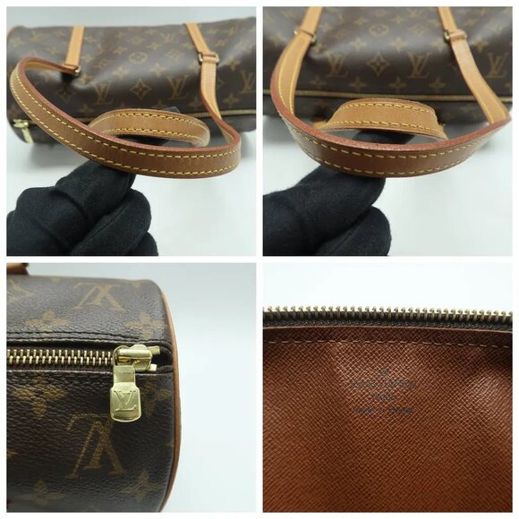 Louis Vuitton Papillon Brown W/P Monogram Canvas Tote 922-052825 - Picture 9 of 12